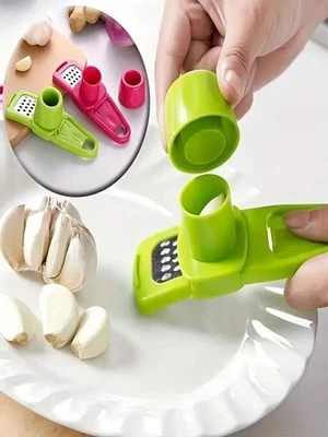 Kitchen Garlic Press Multifunctional Ginger Grinding Tool for Cooking - Image 1 of 3
