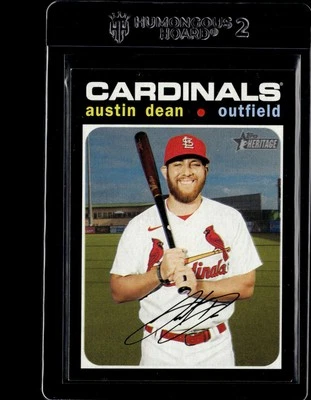 2020 Topps Heritage #579 Austin Dean - Image 1 of 2