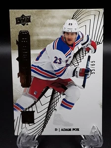2022-23 Upper Deck Premier Gold Parallel /65 Adam Fox #3 Rangers - Bild 1 von 2