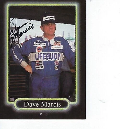 DAVE MARCIS SIGNED 1990 MAXX RACING #71 - NASCAR - Image 1 of 1
