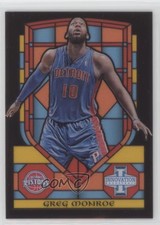 2013-14 Panini Innovation Stained Glass Gold Greg Monroe #50