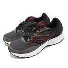 Saucony Cohesion 15 Charcoal Grey Red White Men Running Sports Shoes S20701-20