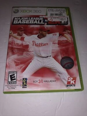 Major League Baseball 2K11 (Microsoft Xbox 360, 2011) Complete Tested Works - Image 1 of 3