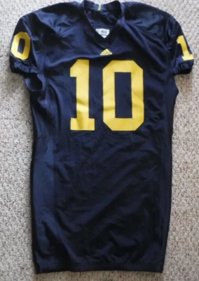 MICHIGAN WOLVERINES TOM BRADY JERSEY AUTHENTIC BRADY MICHIGAN GAME CUT JERSEY 48 - Image 1 of 4
