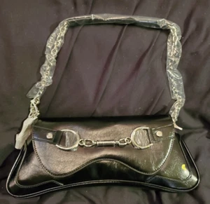 Paris Hilton Borsa a tracolla grande da donna Rider - Nera - Foto 1 di 5