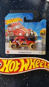 Hot Wheels *TREASURE HUNT* ~ Volkswagen "Baja Bug", Red, S/Card. More TH Listed! - Picture 1 of 7