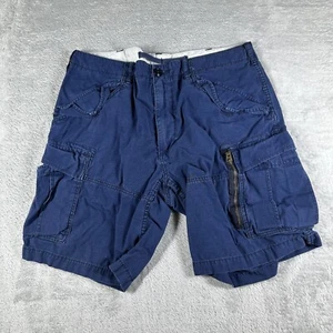 Polo Ralph Lauren Shorts Mens 34 Military Paratrooper Ripstop Cargo Flap Pockets - Picture 1 of 14