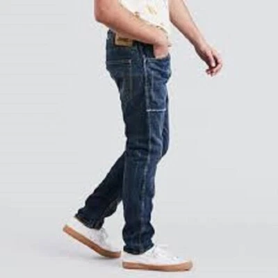 Pantalones de mezclilla Levi's Vintage 1969 606 ajustados Big E naranja lengüeta rasgado y reparación para hombre $198 Foto 1 de 4