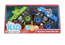 Kids Connection 7 Piece Friction Powered Monster Truck Play Set