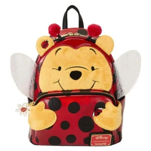 Loungefly Disney Winnie The Pooh Ladybug Backpack Cosplay Bag - Official BNWT - Picture 1 of 5