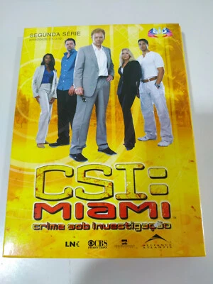 Csi Miami Second Season Episodes 2.1-2.12 - 6 X DVD English Portuguese - Image 1 of 4