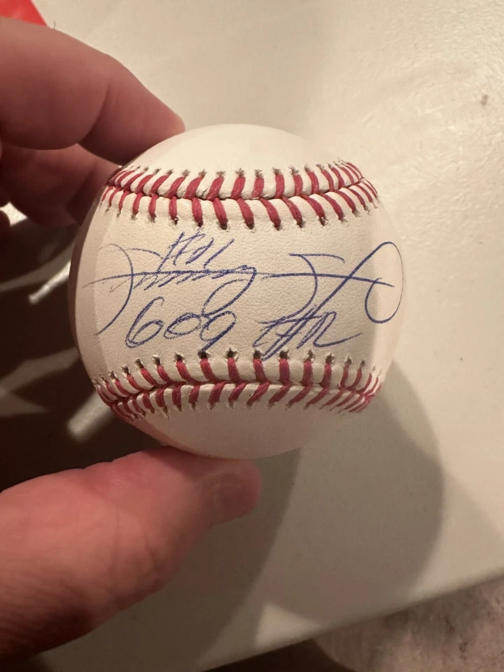 SAMMY SOSA AUTOGRAFIADO FIRMADO MLB BÉISBOL CHI CUBS "609 HR" BECKETT WC31624 Foto 1 de 3