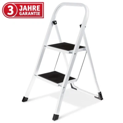 Walter Trittleiter klappbar 2 stufig Klapptritt Leiter Tritthocker Haushalt - Bild 1 von 4