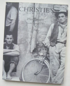 Vintage 1999 CHRISTIE'S NEW YORK PHOTOGRAPHS Catalog - Picture 1 of 14