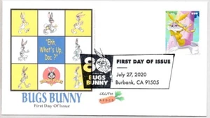 #5498 BUGS BUNNY BRUNHILDE FIRST DAY OF ISSUE FDC, WARNER BROTHERS - Picture 1 of 1