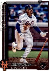 2025 Topps #350 Francisco Lindor - Picture 1 of 2