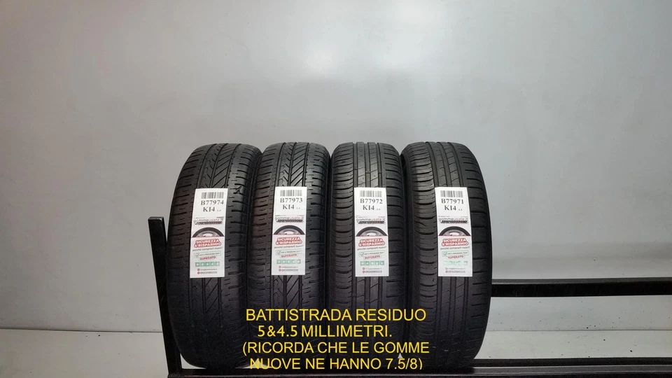 GOMME USATE   175/65R14 82T GOODYEAR E HANKOOK PNEUMATICI USATI B77974 - Immagine 1 di 1
