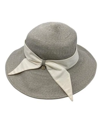 FURLA Sombrero de Paja Gris Foto 1 de 4