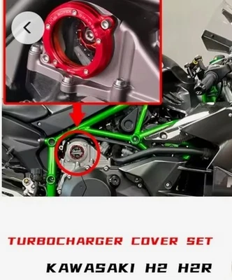 Kawasaki Ninja H2. Cubierta Supercharge Sx & H2R Foto 1 de 4