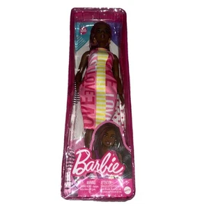 Mattel Barbie Fashionista Doll w/Long Burgundy Braids #186 - Picture 1 of 6