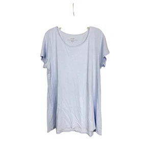 Camiseta elíptica J. Jill Purejill cuello redondo azul M - Imagen 1 de 4