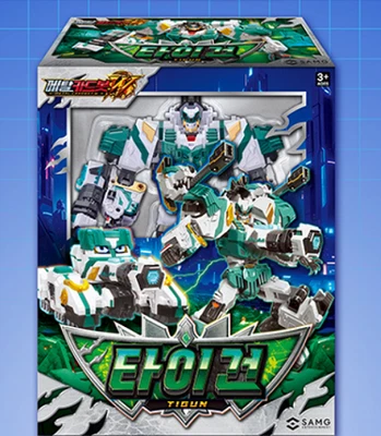 2025 NEW Metal Cardbot W Tigun Transforming Robot Figure Tank /KOREA - Image 1 of 4