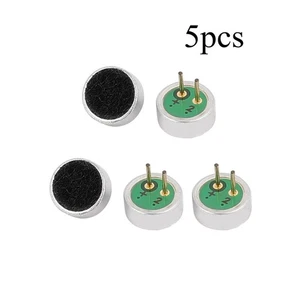 5pc 6x2.7mm 30-44dB Electret Condenser Microphone High Sensitivity Pickup - Afbeelding 1 van 4
