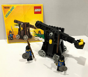 LEGO King's Castle Catapult #6030 Legoland COMPLETE w/ Instructions Vintage 1984