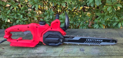 EXCELLENT CRAFTSMAN 14" INCH 8 AMP CORDED ELECTRIC CHAINSAW MODEL NO. CMECS614 - Image 1 of 4