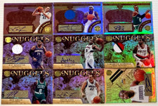 2010-11 Gold Standard Lot of 9 Kevin Love Auto/Rajon Rondo Auto/Jeff Green Auto+