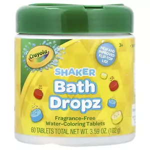 Crayola Bath Dropz Color, 60 Tablets, 3.59 OZ - Picture 1 of 2