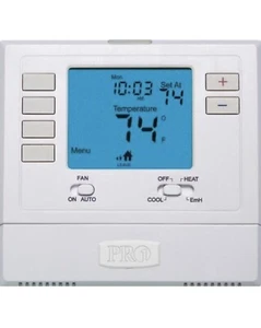 Thermostat Pro1 IAQ T725 Programmable 2H/1C Digital Heat Pump (2 PC) - Picture 1 of 9