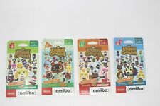 Animal Crossing Amiibo Cards Series 1 2 3 4 5 NEW SEALED FREE SHIPPING 6 per  