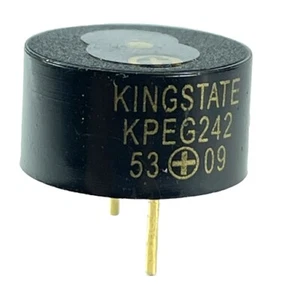 [3pcs] KPEG242 Piezo Buzzer  Type 4.1KHz 7mA THT - Zdjęcie 1 z 1