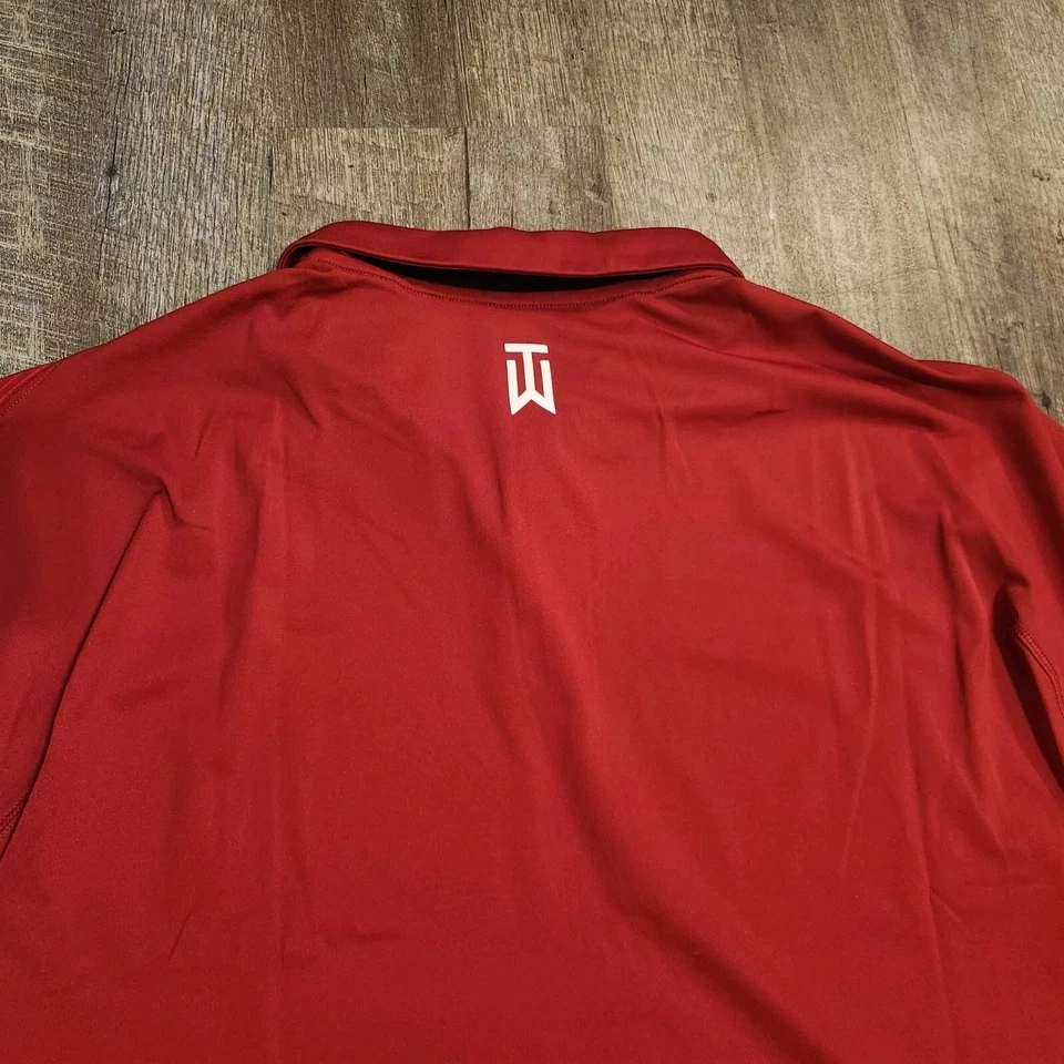 Nike Golf Tiger Woods Collection Striped Polo DR5318-363 Spring Green Cactus L