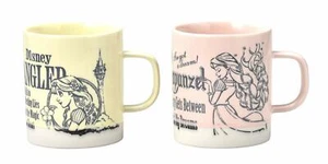 Sango Toki Disney Antique Princess Rapunzel Pair Mug 340ml 3263-01 MADE IN JAPAN - Picture 1 of 3