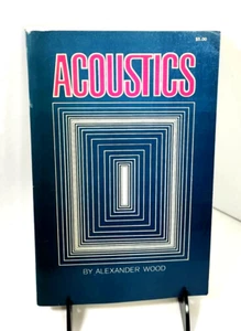 ACOUSTICS by Alexander Wood (1966, TP) Dover Books on Physics and Mathematics - Imagen 1 de 9