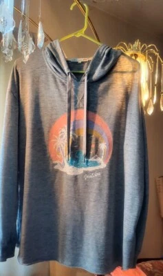 C & C california L Sleeve  Gray Womens  Relaxed Fit Summer Tshirt Beach  Large - Image 1 of 4