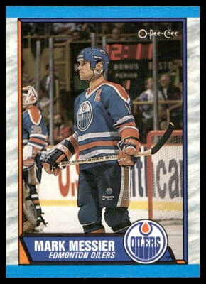 1989-90 O-Pee-Chee #65 Mark Messier Edmonton Oilers MINT - Image 1 of 2