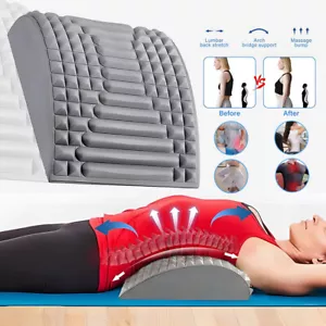 Neck and Back Stretcher Pain Fatigue Relief Back Massager DE - Picture 1 of 16