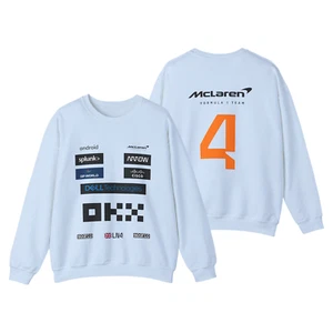 Formula 1 - McLaren F1 Team Racing Unisex Sweatshirt - Lando Norris 4 - Picture 1 of 7