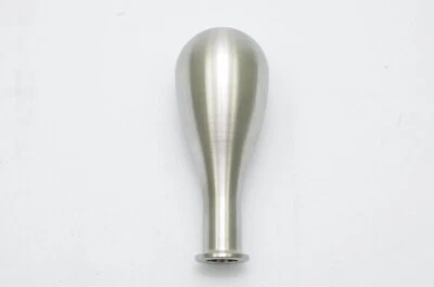 1320 Tear drop V2.5 NSX R Style Brushed steel shift knob 10x1.5 round top - Image 1 of 4