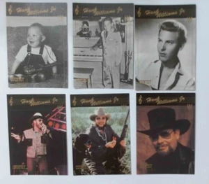Hank Williams Jr #44-49 1992 Collect-A-Card Country Music Academy Trading Cards - Picture 1 of 5