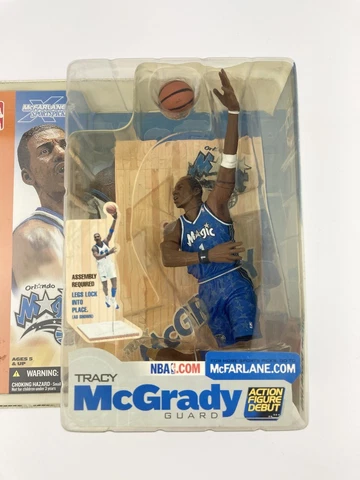 Tracy McGrady Orlando Magic NBA McFarlane Action Figure NIB T-MAC new in box Cover