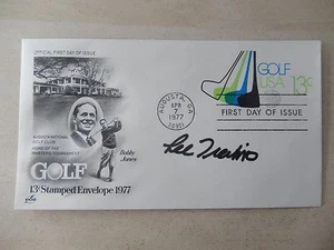 Sobre FDOI autografiado Lee Trevino 3 1/2"" X 6 1/2"" - Salón de la Fama - Imagen 1 de 3