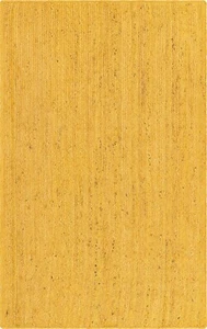 Yellow Rug Jute 100% Natural Jute Style Rug Braided Modern Rustic Look  Carpet - Picture 1 of 8