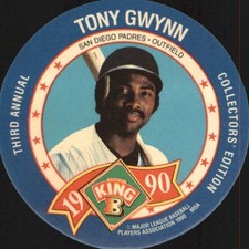 1990 King-B Discs #3 Tony Gwynn - NM-MT