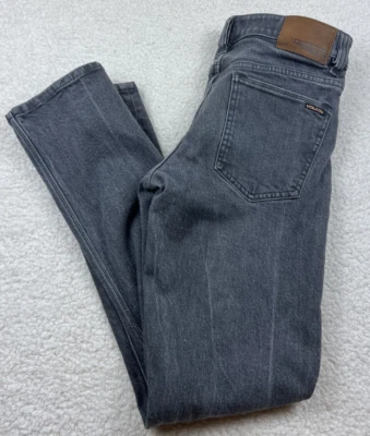 Volcom Vorta Slim Straight Jeans Mens 30x29 Dark Gray - Image 1 of 4