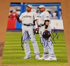 Aramis Ramiez Geovany Soto Chicago Cubs Firmado 2008 Juego de Estrellas 8x10 Foto Certificado de Autenticidad - Imagen 1 de 1
