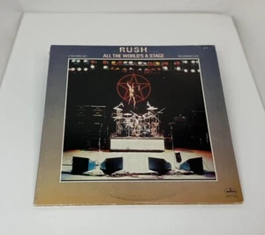 Rush – All The World's A Stage LP vinyl US SRM-2-7508 first press 1976 Double LP - Picture 1 of 3